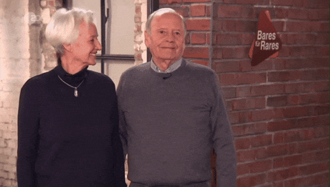 Augenzwinkerndes GIF zur Ungewissheit vor dem ersten Code Component: „Schauen wir mal was wird“